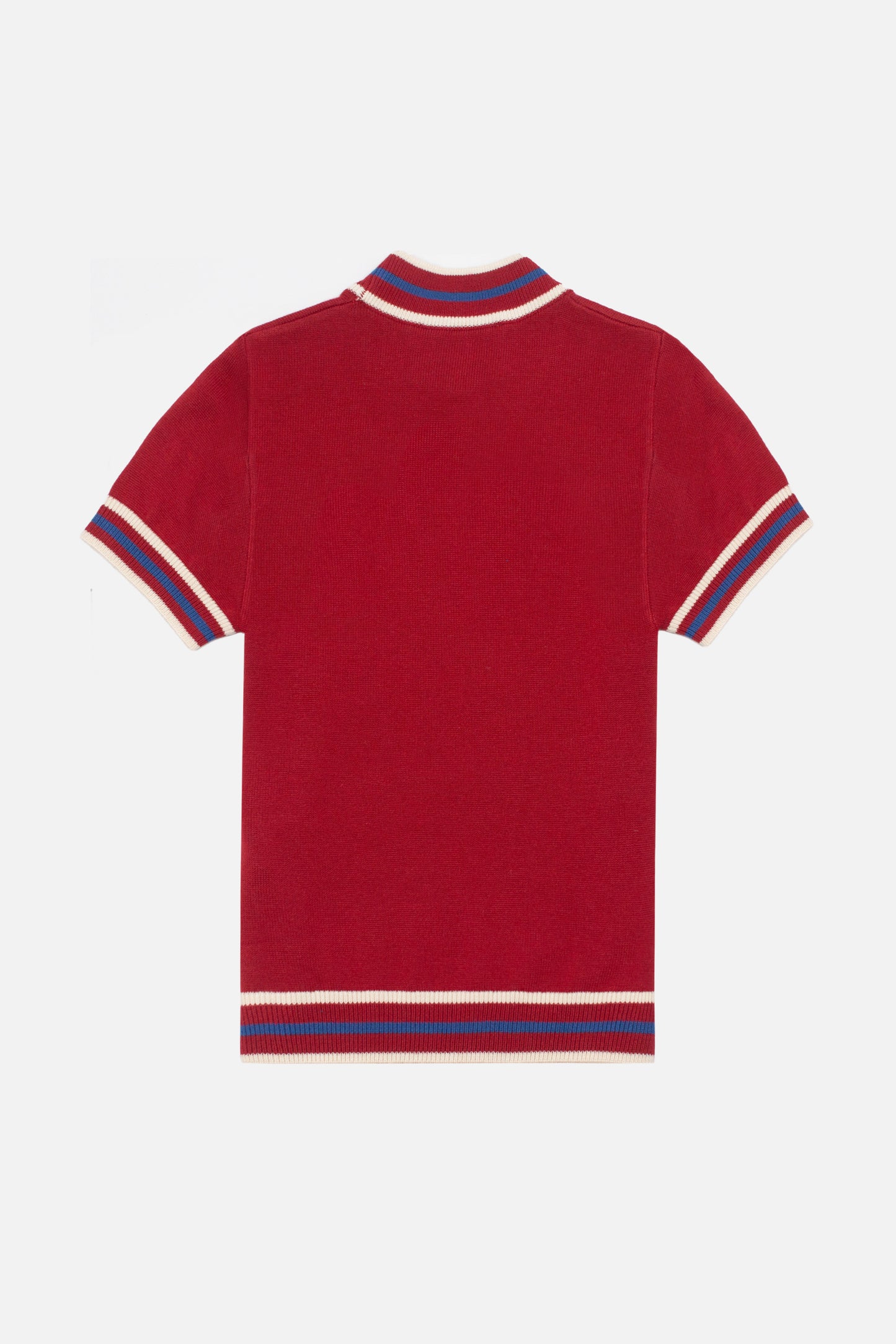 Dorval Cherry Knitted - Mock Turtle Neck