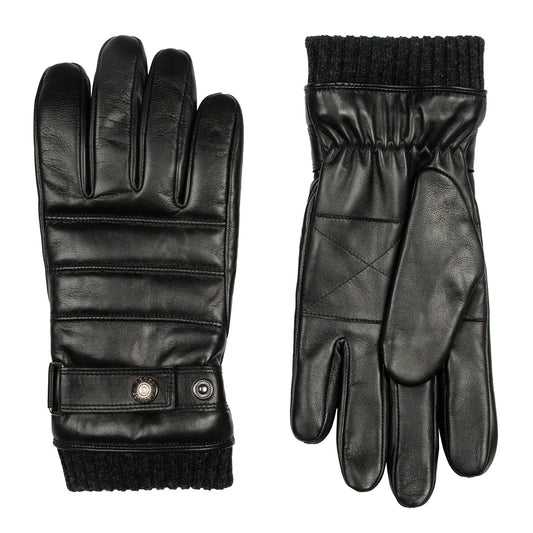 Dents - Leather Glove Black - Water resistant
