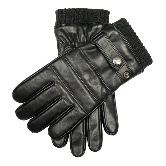 Dents - Leather Glove Black - Water resistant