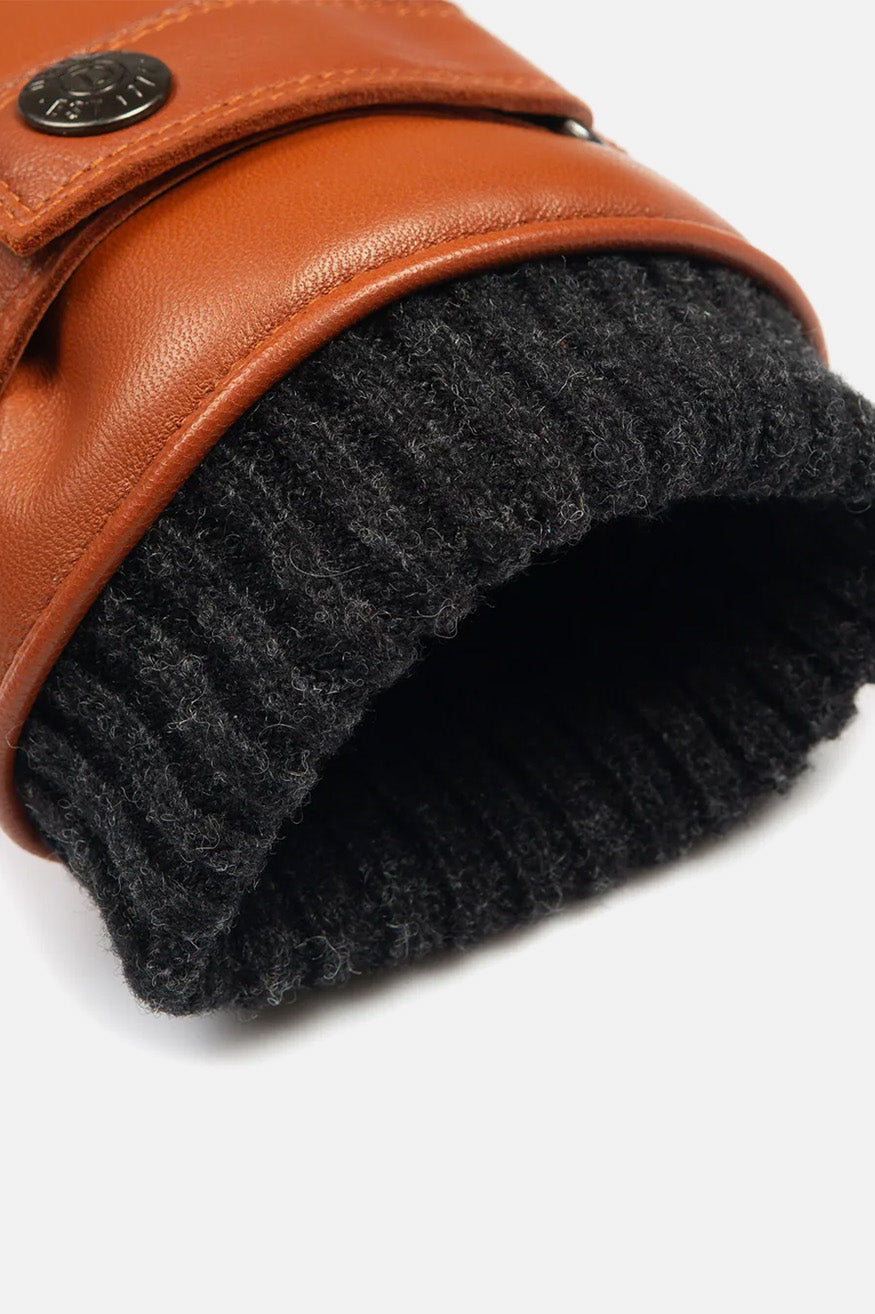 Leather Glove Tan - Water resistant