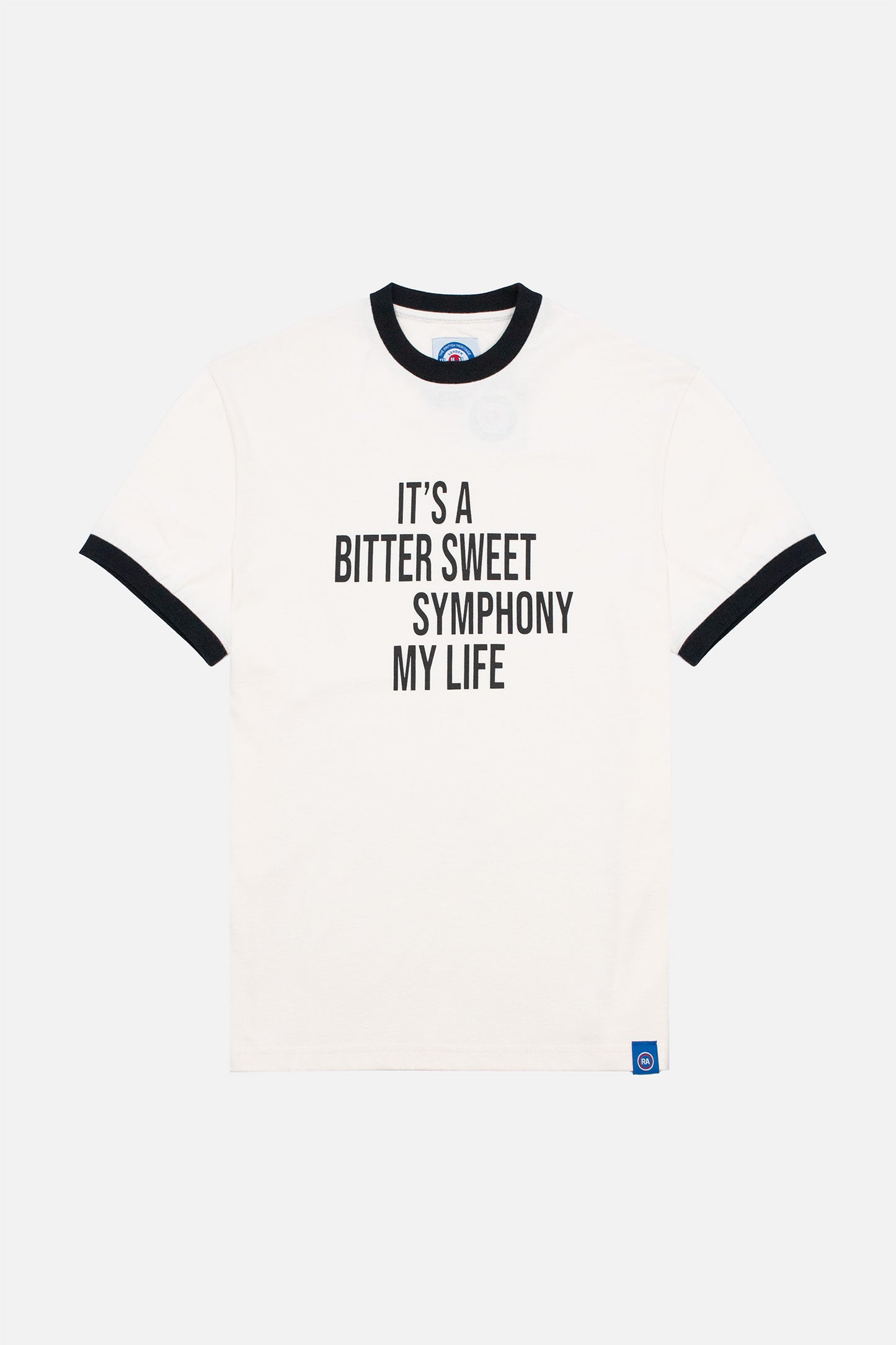 A Bitter Sweet Symphony Ringer Ecru - T-Shirt