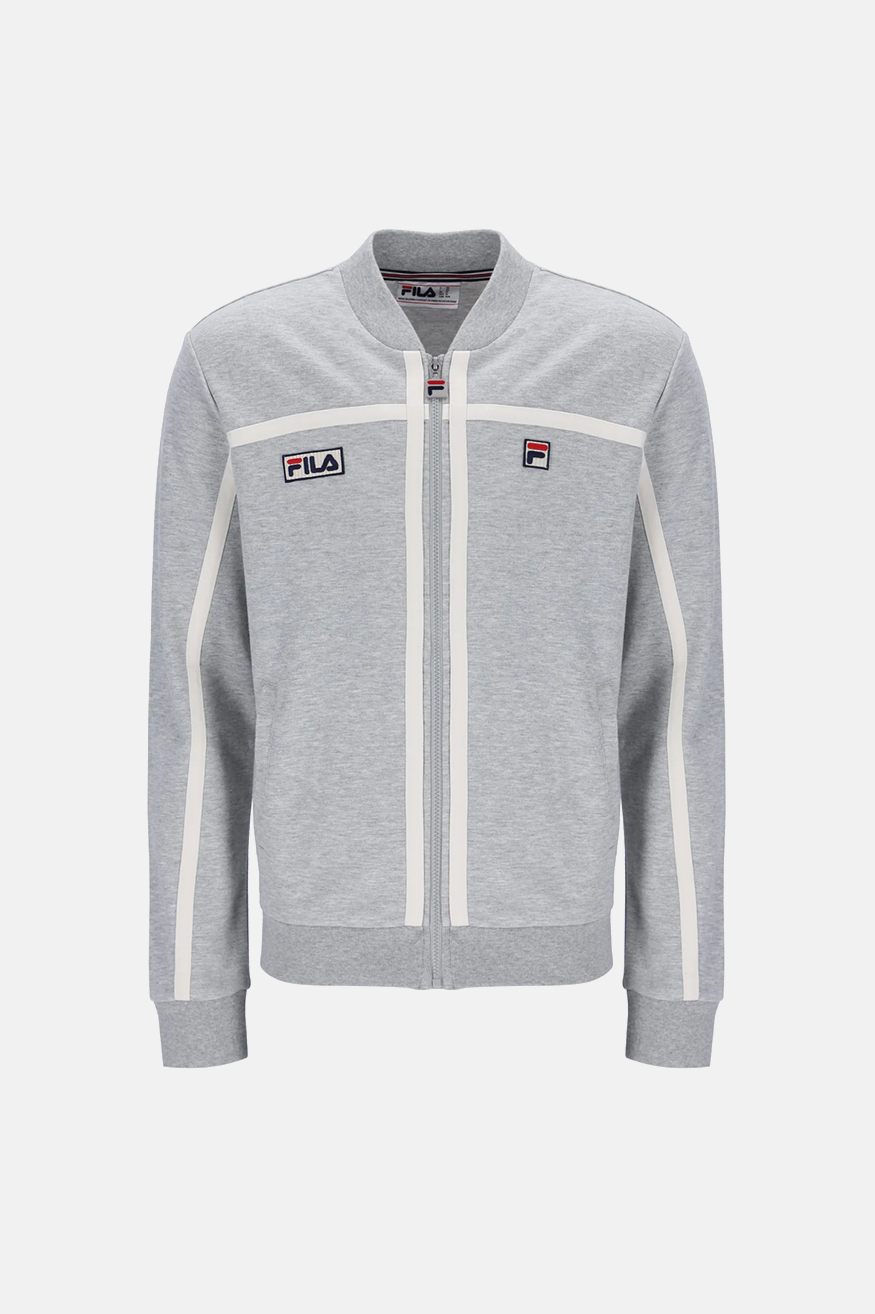 Emilio Gray Marl / Gardenia - Track Top