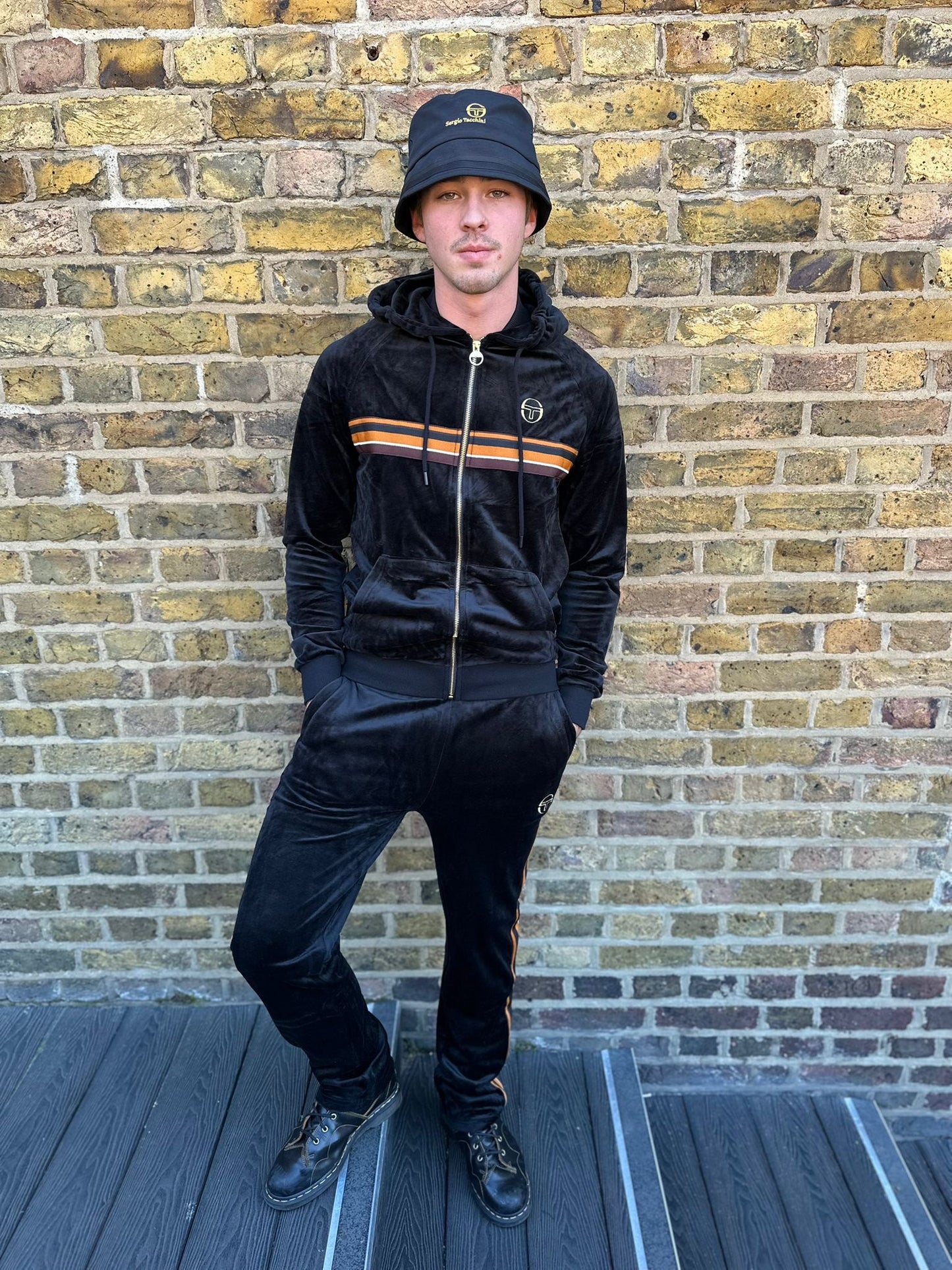 Gabiano Velour - Tracksuit Bottoms