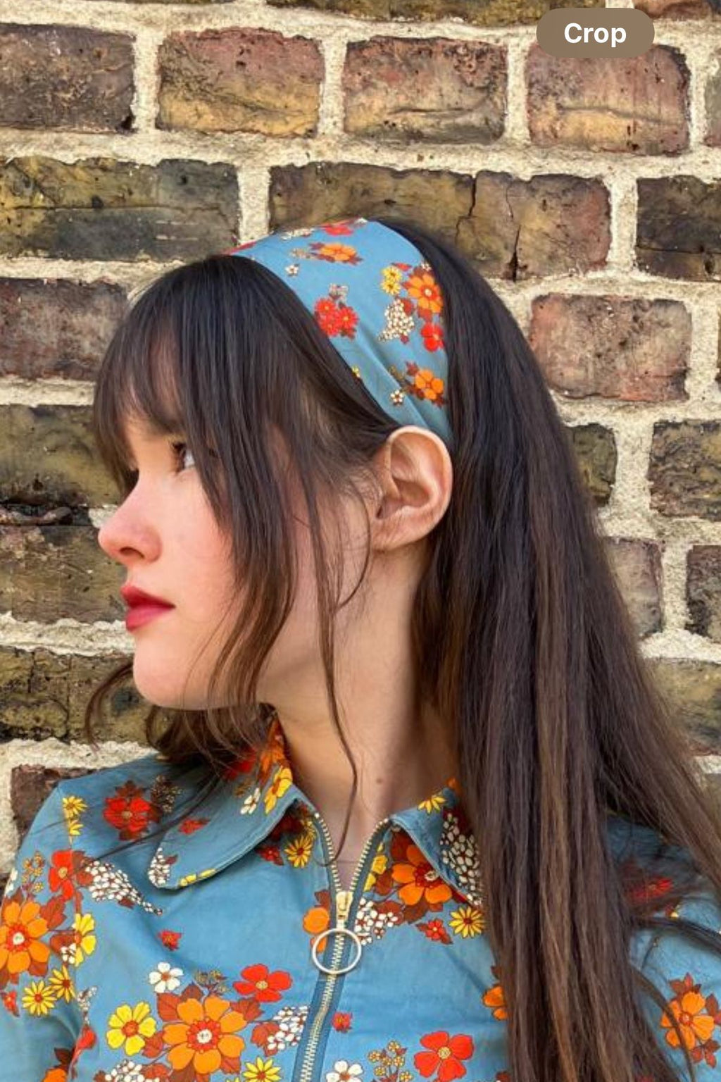 Dolly Sky Floral - Scarf