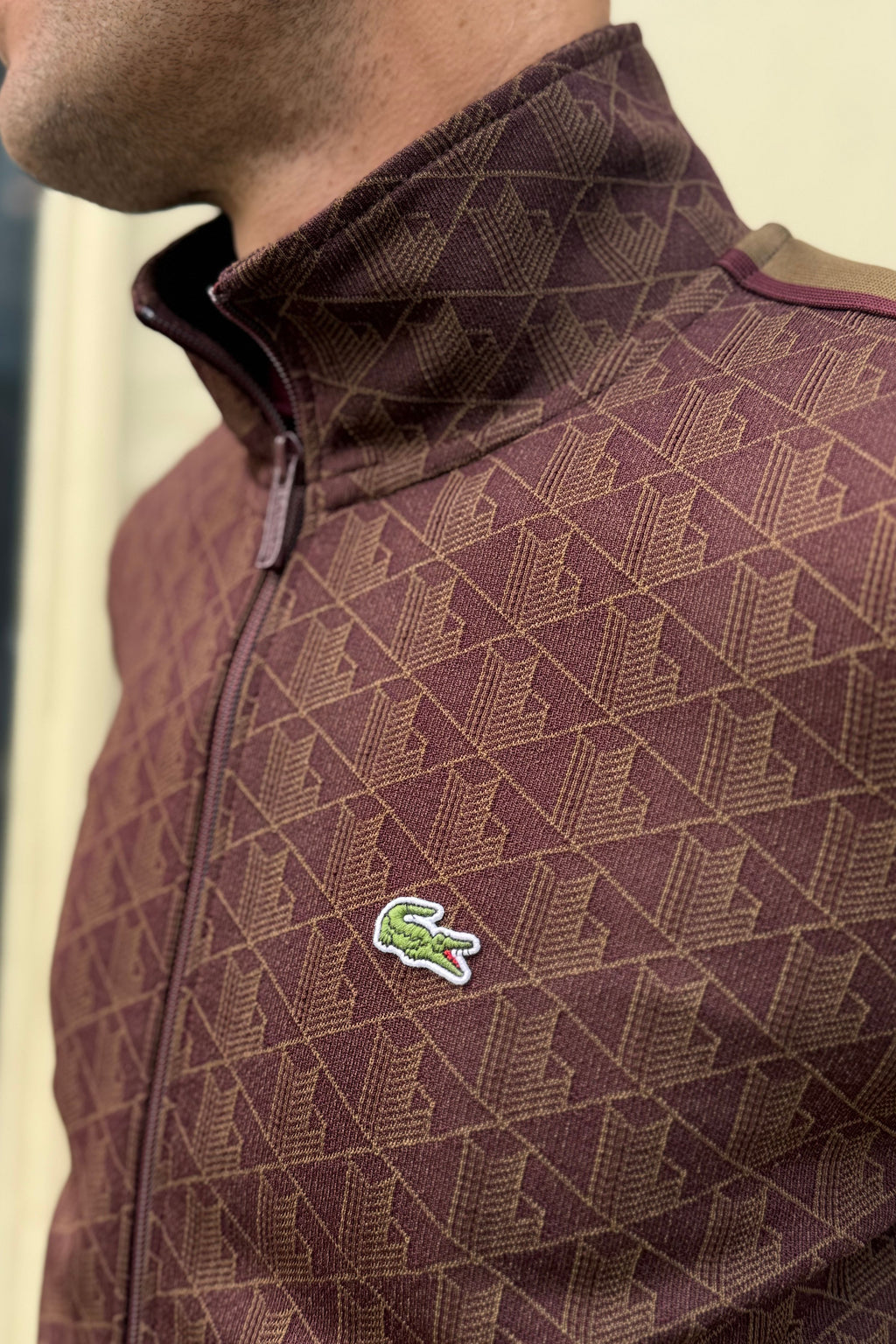 Paris Zip-Up Brown - Track Jacket