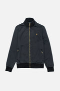 Mathers Herringbone Black - Track Top