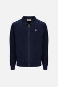 Francesco Fila Navy - Faux Suede Jacket