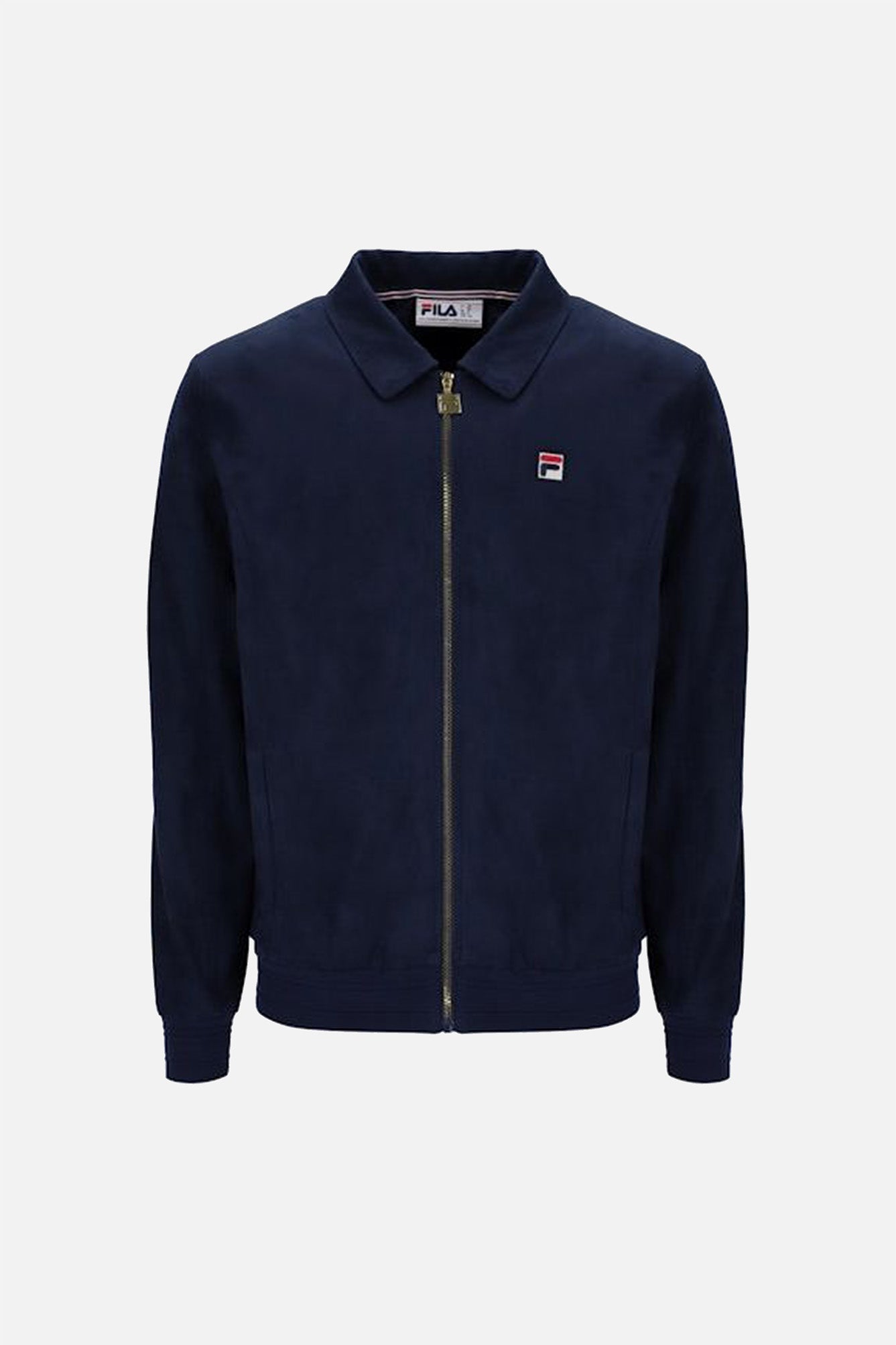 Francesco Fila Navy - Faux Suede Jacket