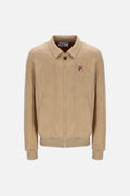 Francesco Classic Beige - Faux Suede Jacket