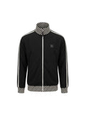 Black Checkerboard  - Track Top