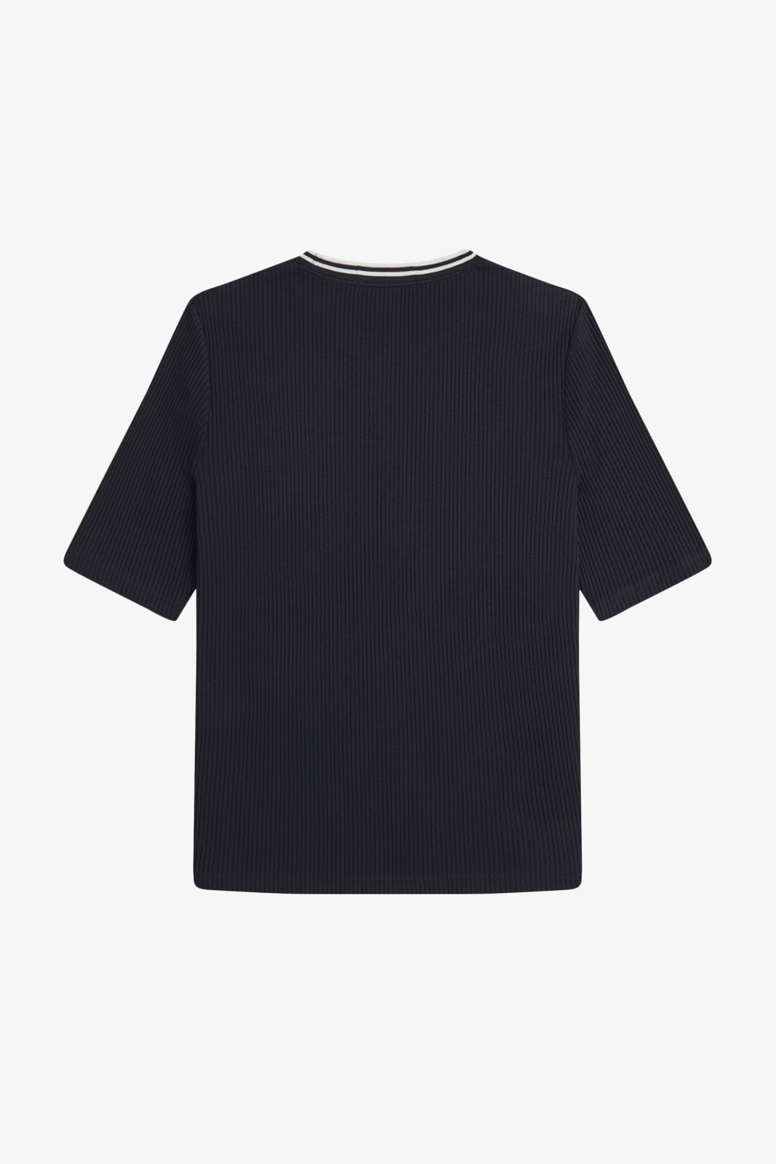 G3165 Ribbed Black - T-Shirt