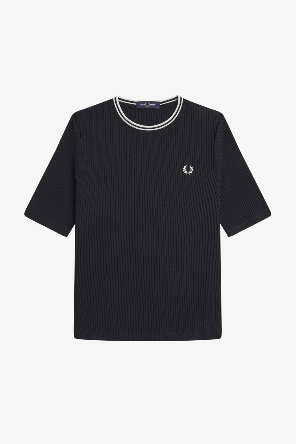 G3165 Ribbed Black - T-Shirt
