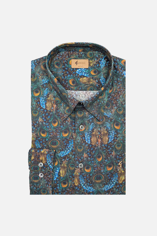 Lachlan Woven Paisley Long Sleeve - Shirt