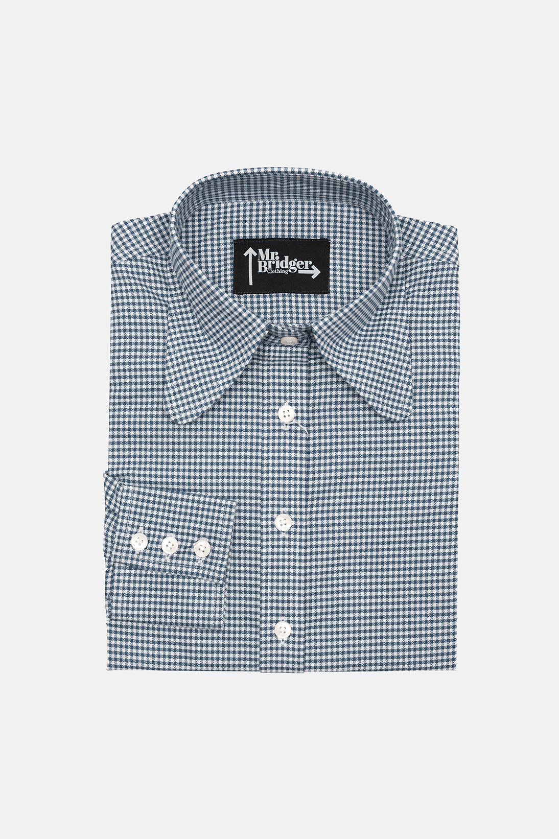 Gingham 'Ford' Blue - Shirt