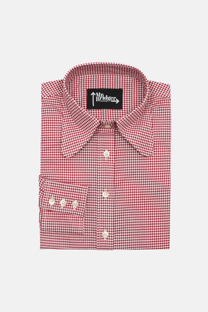 Gingham 'Mead' Red - Shirt