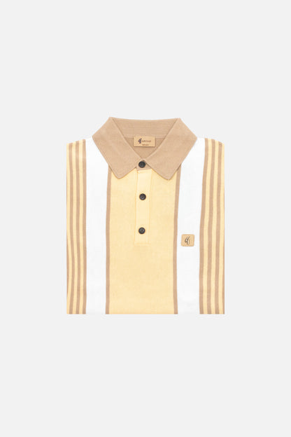 Searle Sandstone - Polo Knit