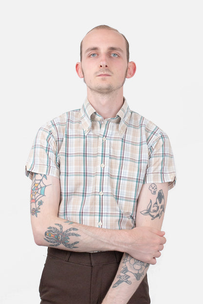 Check 'Radford' Camel - Shirt