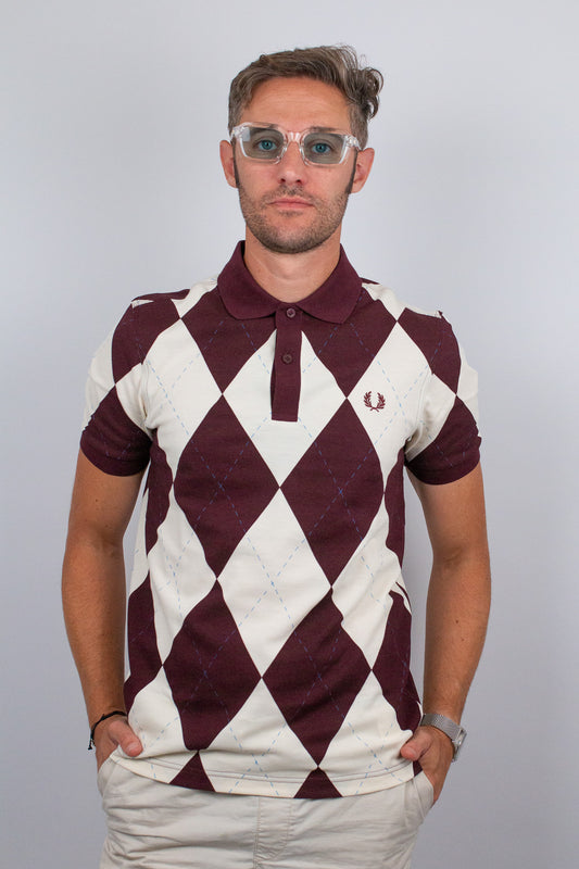 M1628 Argyle Print - Polo