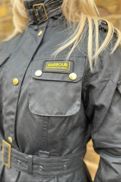 Ladies' International Waxed Black - Jacket