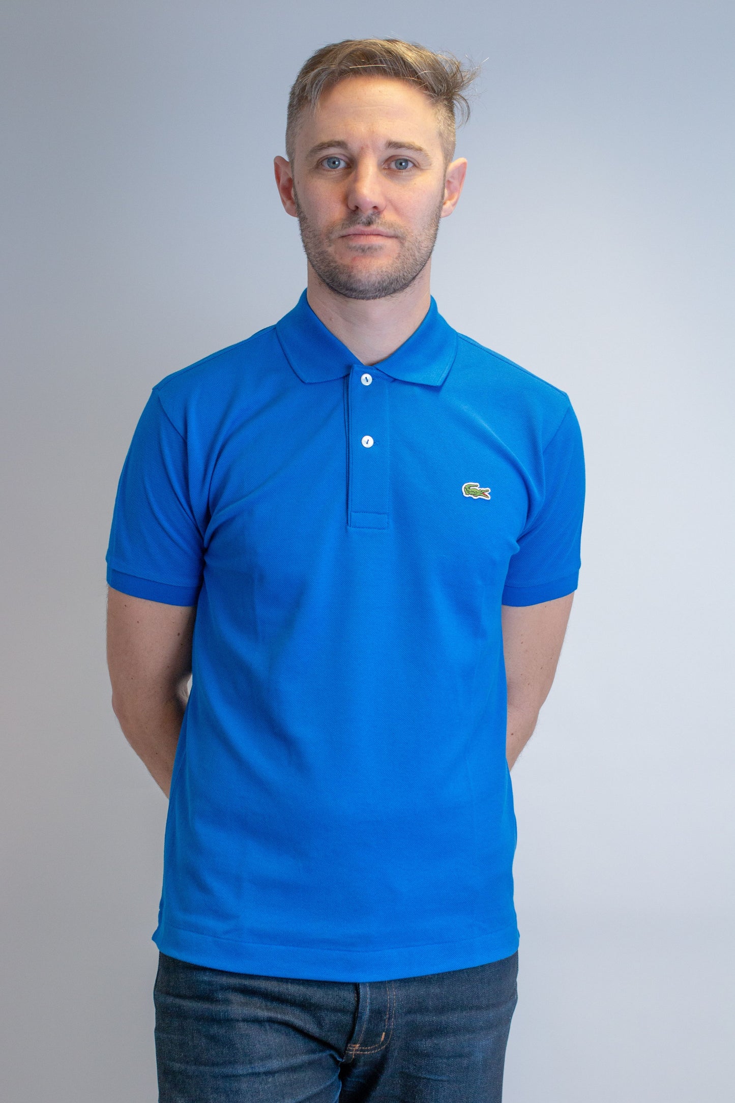 Classic Fit Original Piqué Denim Blue - Polo Shirt