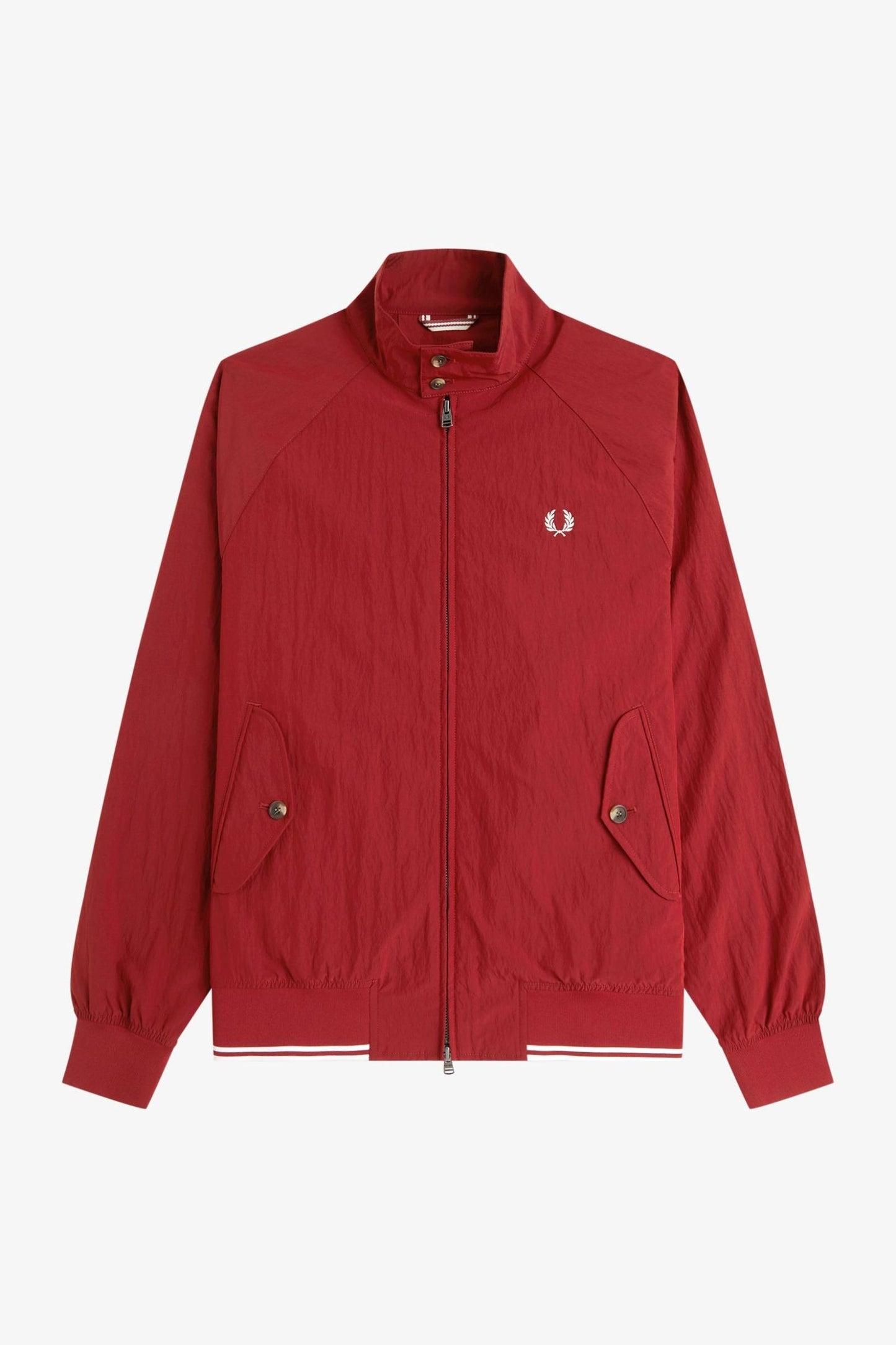 J2321 Crinkle Harrington Burnt Red - Jacket