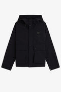 J2323 Cropped Ripstop Parka Black - Jacket