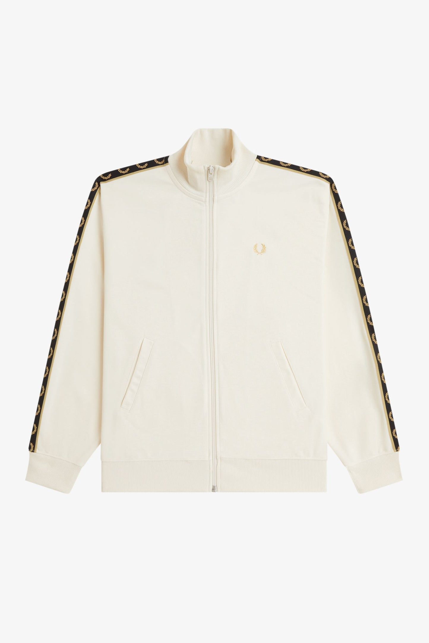 J9100 Taped Sleeve Ecru - Track Jacket