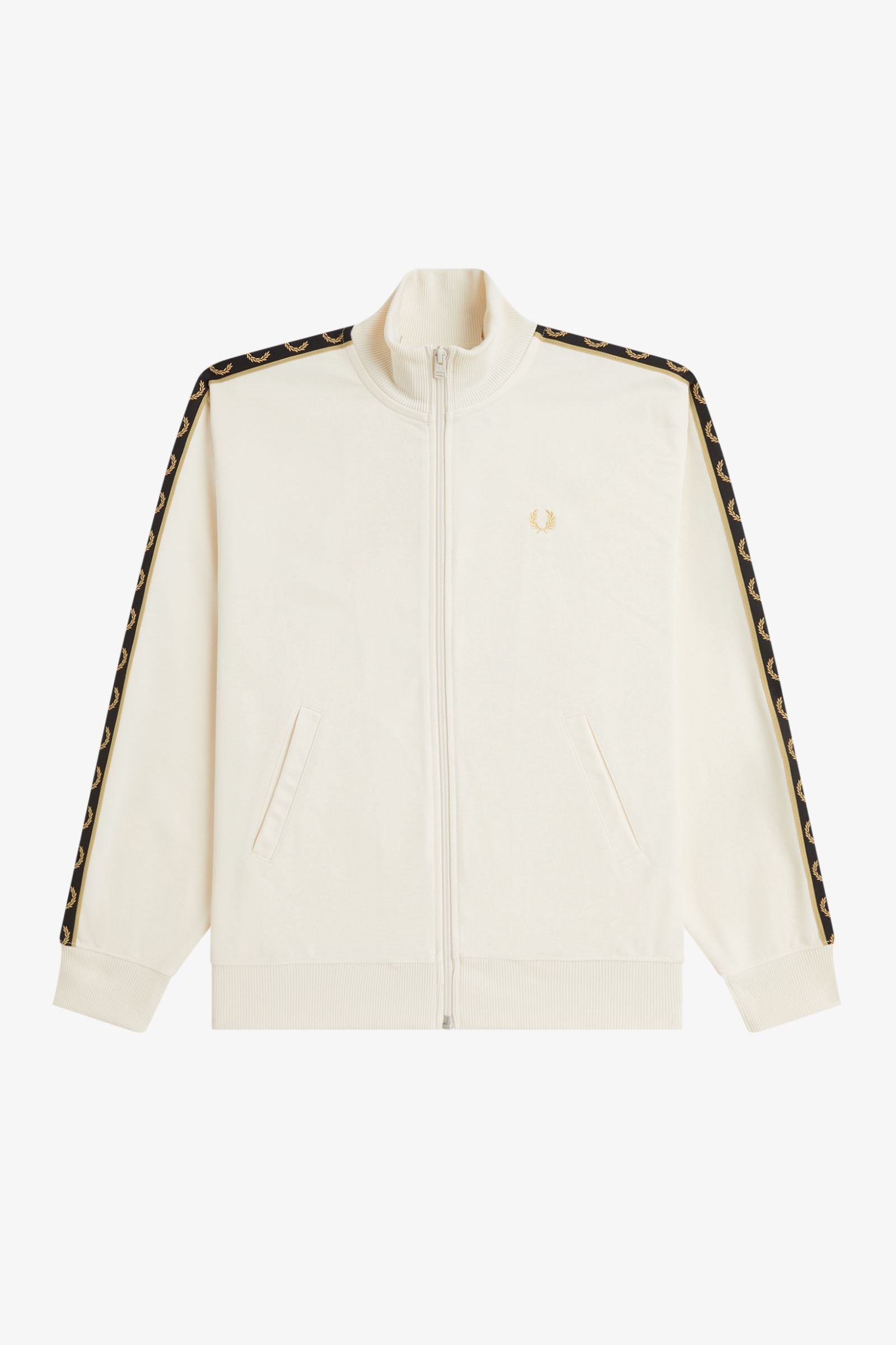 J9100 Taped Sleeve Ecru - Track Jacket