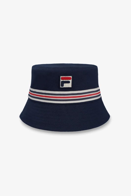Jojo Heritage Stripe Navy - Bucket Hat