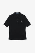 G2168 Sheer Rib Black - Polo