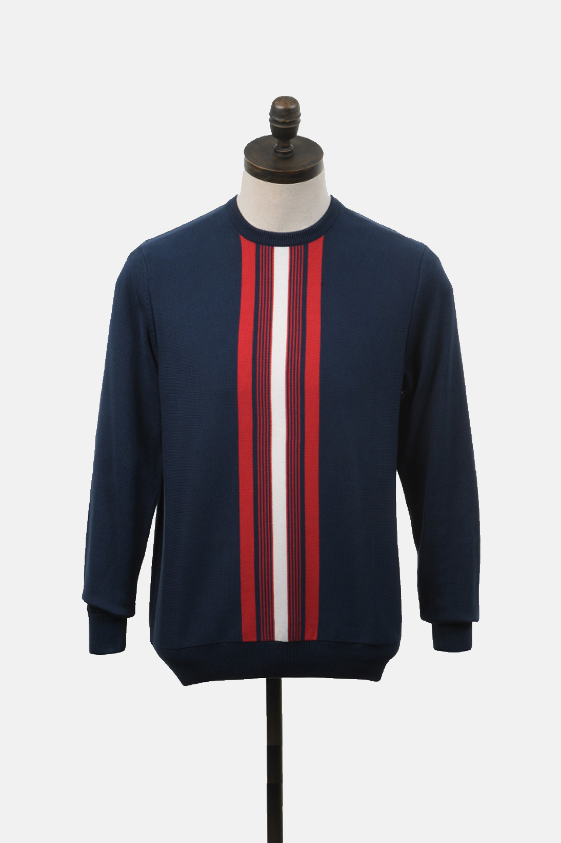 Kosmos Knitted Navy - Crew Neck