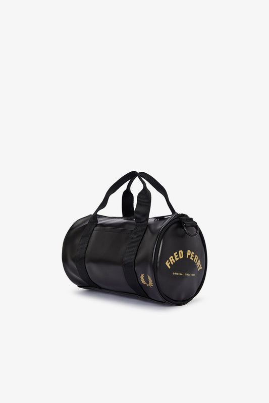 L1400 Classic Tonal Black/Gold - Mini Barrel Bag
