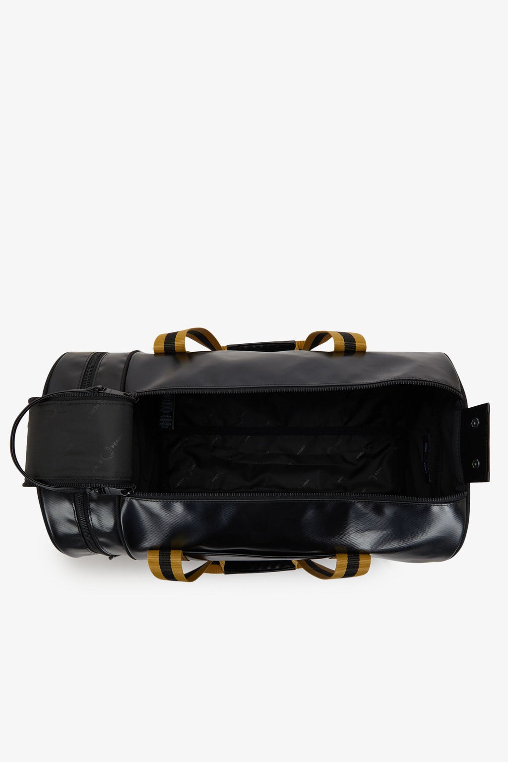 L3352 Black & Gold Classic - Barrel Bag