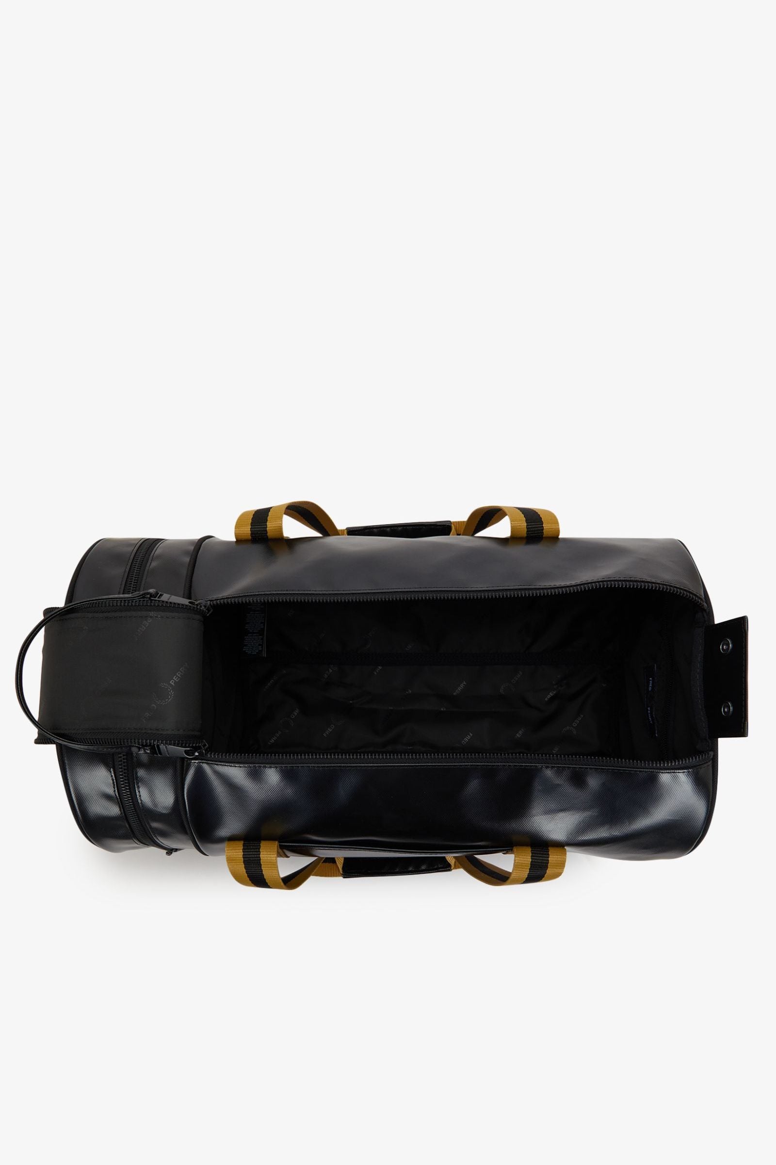 L3352 Black & Gold Classic - Barrel Bag
