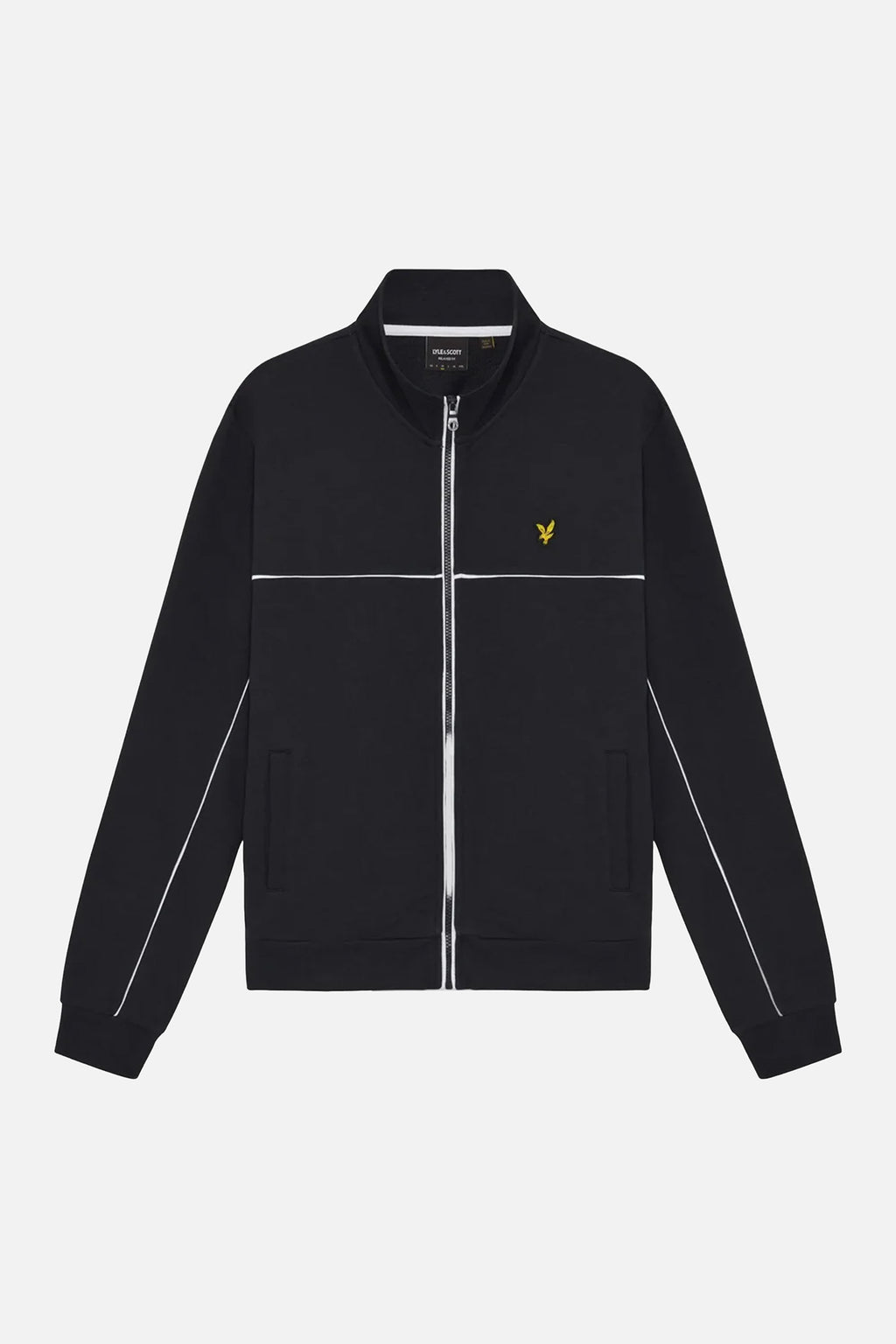 Piped Full Navy - Track Top
