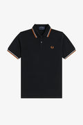M12 Black / Orange / Ecru - Polo