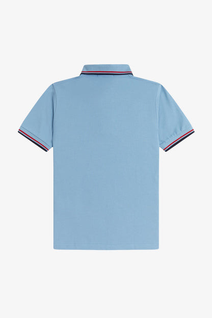 M12 Sky / Red / Navy - Polo