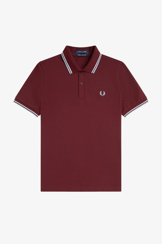 M12 Maroon / White / Ice - Polo