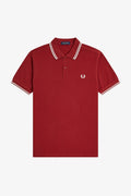 M3600 Burnt Red / Snow White - Polo