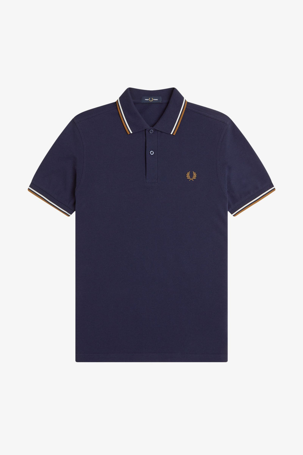 M3600 Twilight Navy / Snow White / Dark Caramel - Polo