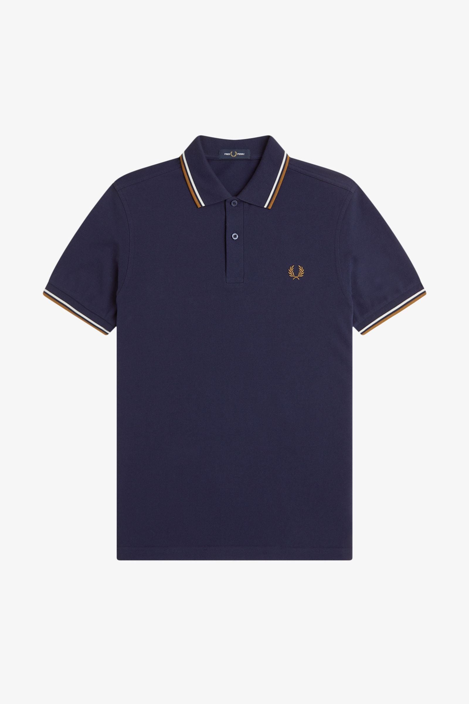 M3600 Twilight Navy / Snow White / Dark Caramel - Polo