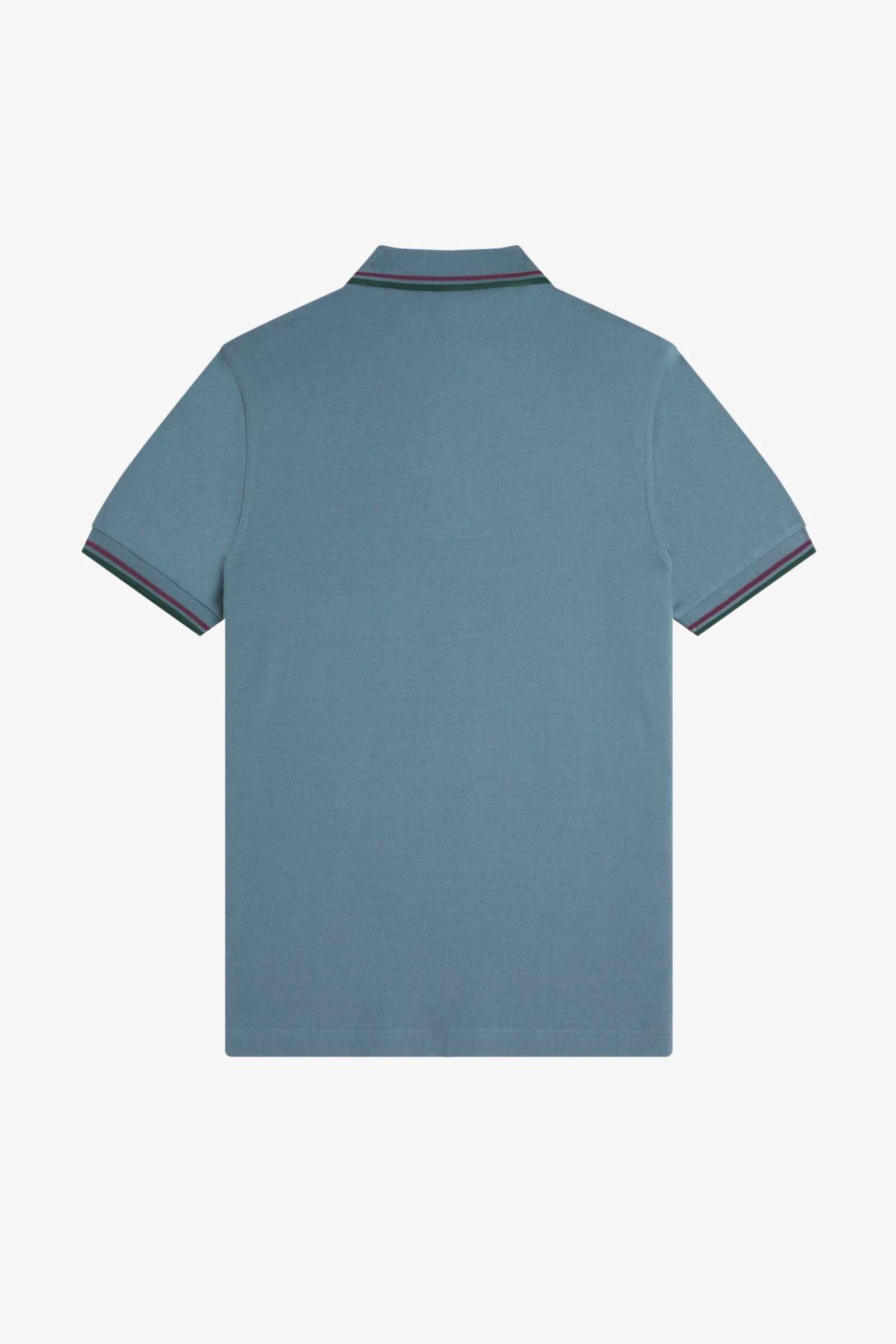 M3600 Stockport Blue / Oxblood / Grassroots - Polo