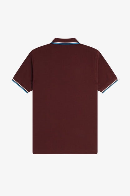 M3600 Oxblood / Ecru / Tennis Blue - Polo