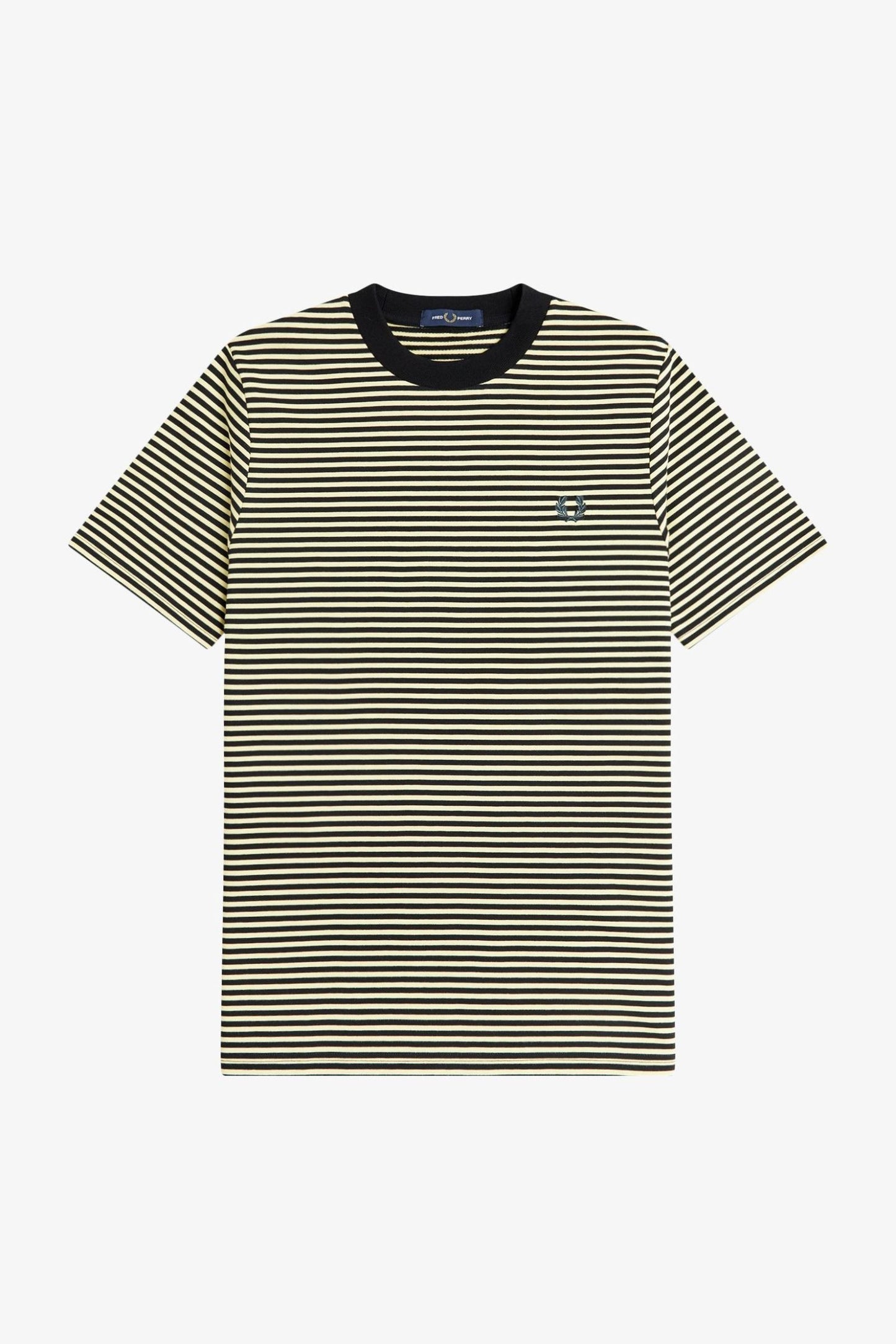 M6581 Fine Stripe Honey / Black - T-Shirt