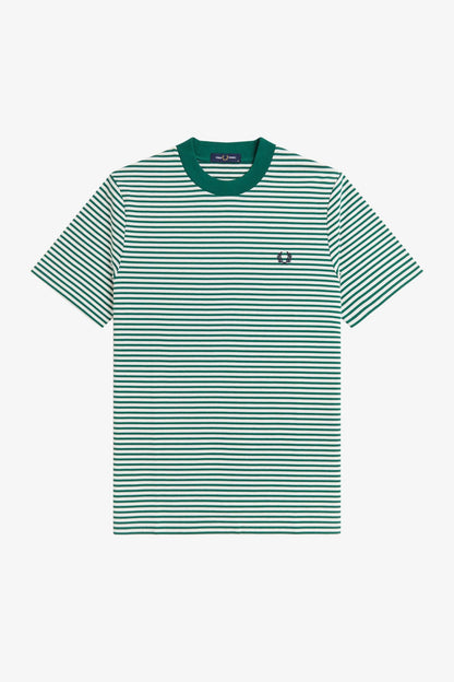 M6581 Fine Stripe Sport Green - T-Shirt