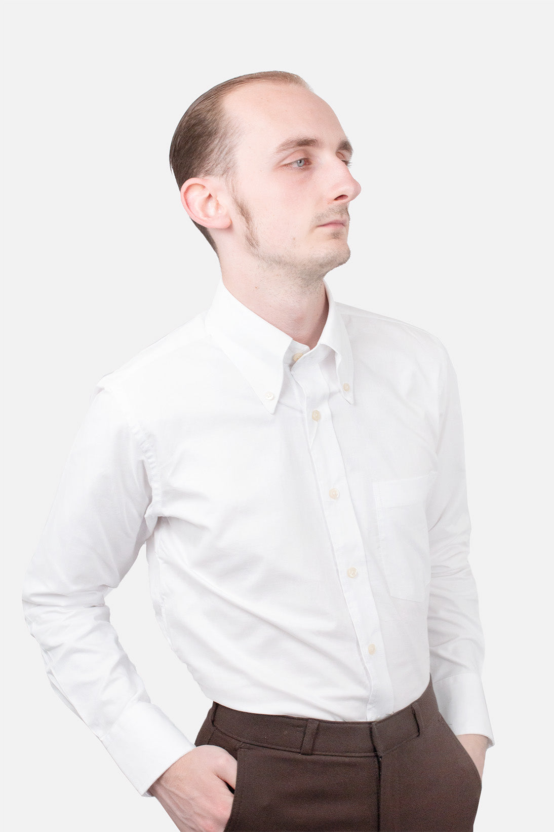 Oxford 'McNab' White - Shirt