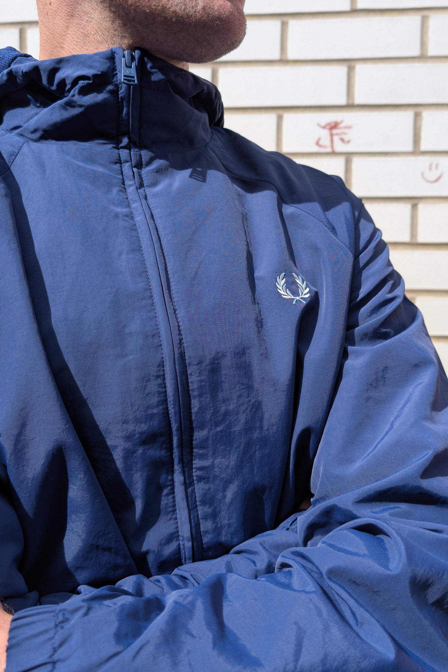 J2325 Hooded Shell French Navy - Jacket