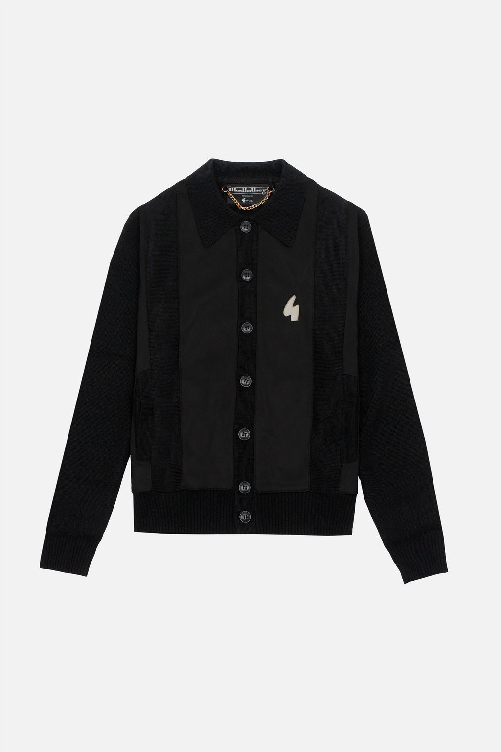 Exclusive Rita Black Button Through - Cardi