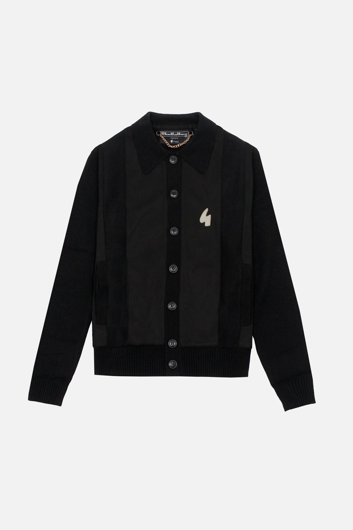 Exclusive Rita Black Button Through - Cardi
