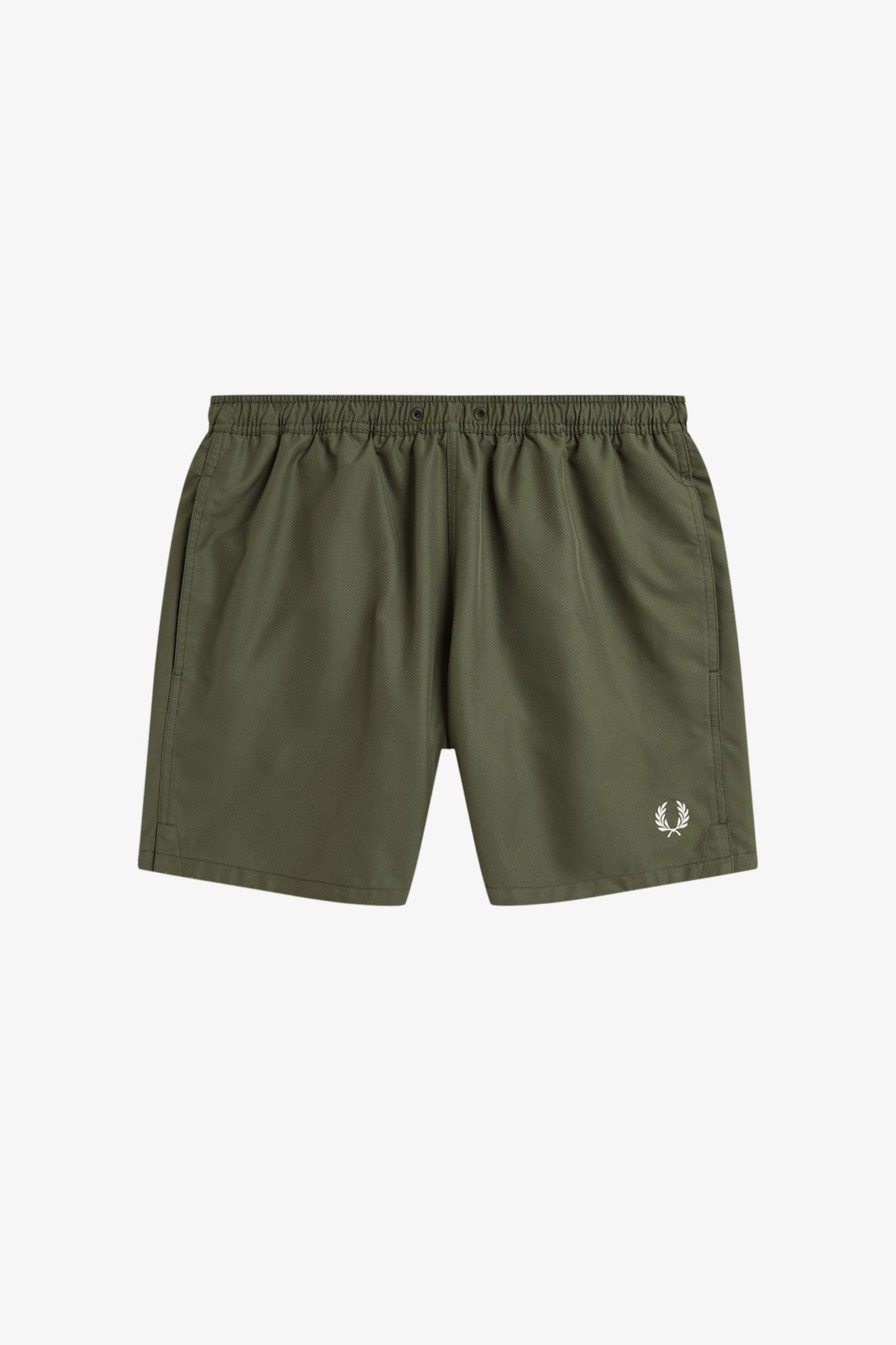 S2303 Laurel Wreath Green - Swim Shorts